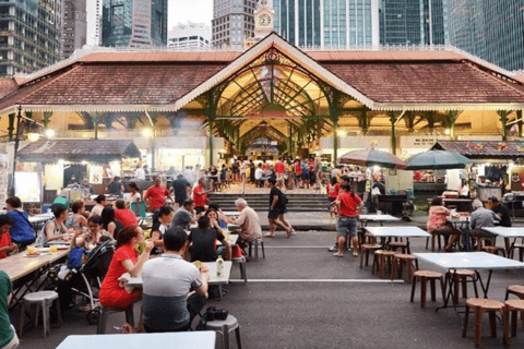 Tour noturno de assinatura: Passeio pela Marina com provas de comidaJunta-te ao grupo