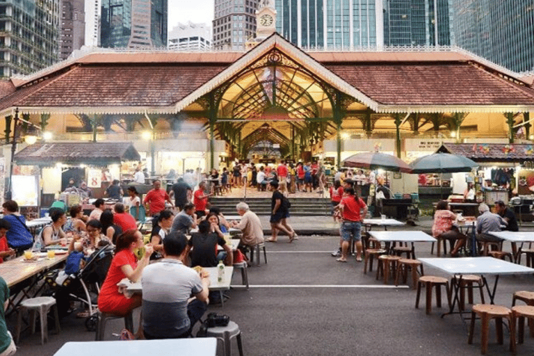 Tour noturno de assinatura: Passeio pela Marina com provas de comidaJunta-te ao grupo