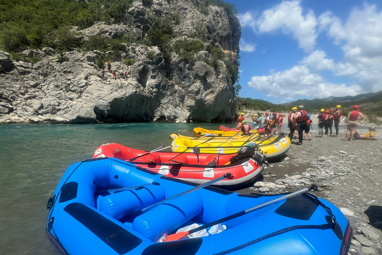 Permet: Vjosa River National Park Guided Rafting TourVjosa River National Park: 2.5-Hour Guided Rafting Tour