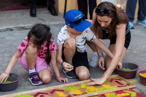 Antigua: Sawdust Carpet Workshop Exclusive Holy Tuesday Sawdust Carpet Workshop