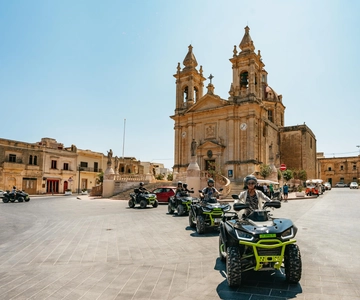 De Malta: Gozo & Comino Quad Bike & Passeio de Barco com Almoço