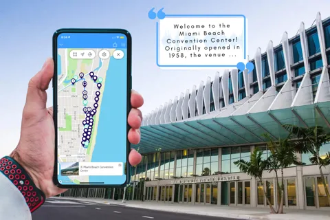 Miami Beach : Visite pédestre auto-guidée avec guide audio