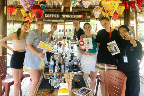 Hoi An: Vietnamese Coffee Workshop & Duck Stop Experience