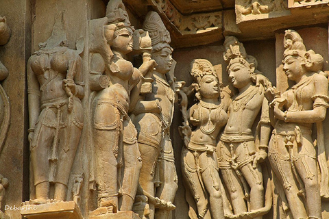 From Delhi: 8-Day Golden Triangle Tour w/ Khajuraho Temples Tour with Private Car, Driver, Tour Guide and Train Tickets