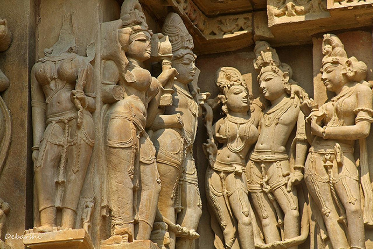 From Delhi: 8-Day Golden Triangle Tour w/ Khajuraho Temples Tour with Private Car, Driver, Tour Guide and Train Tickets