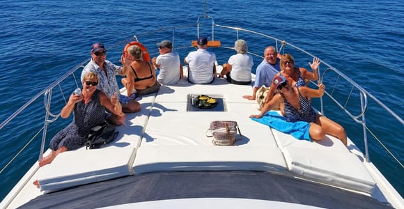 Agadir: Luxury Boat Cruise with BBQ, Fishing & Free Wi-Fi