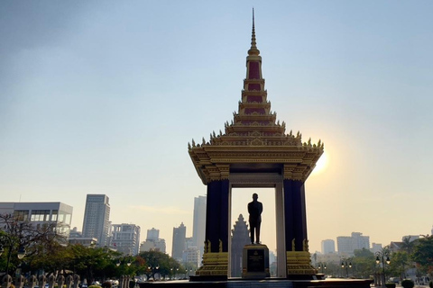 Visite à pied du marché local et de la culture de la ville de Phnom Penh