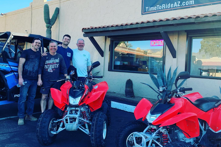 Phoenix/Cave Creek: Self-Guided ATV Rental Half Day Rental