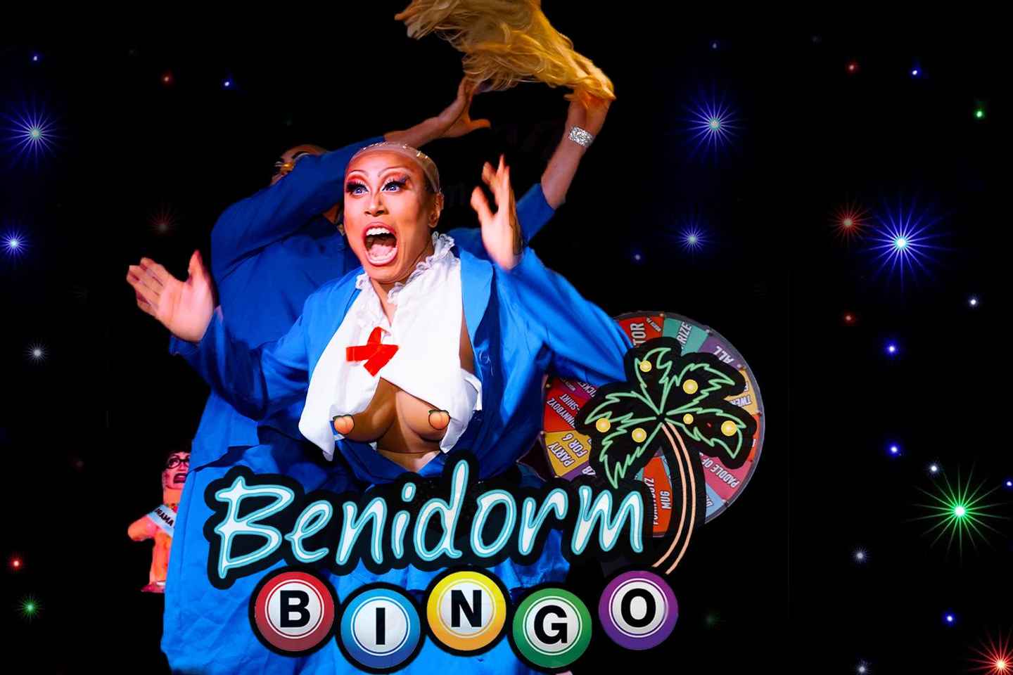 Manchester: FunnyBoyz Benidorm Bingo Cabaret Show - VIP Party Package ( Perfect for Hens & Birthdays )