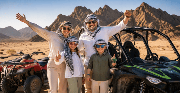 Sharm El-Sheikh: Sunrise ATV & Ras Mohammed Allah Gate Tour