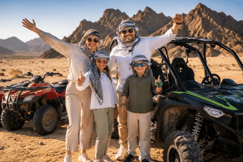 Sharm El-Sheikh: Sunrise ATV & Ras Mohammed Allah Gate Tour 2 Person ( 1 DBL QUAD ) + Allah Gates Entrance