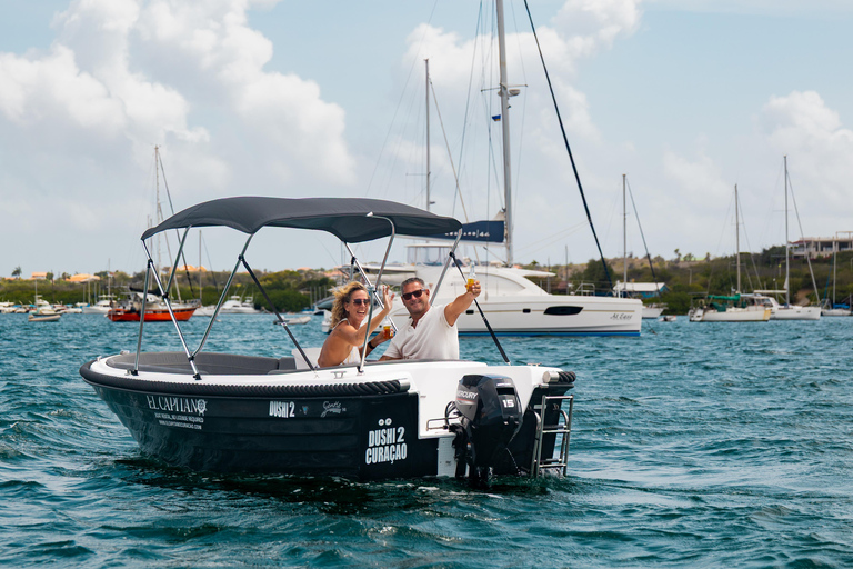 Curaçao: Self-Drive Boat Rental with Optional Snorkeling Curaçao: Self-Drive Boat Rental with Optional Snorkeling
