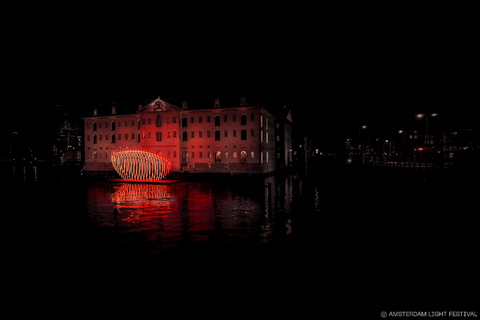 Crucero por el Festival de la Luz de Ámsterdam con bebidas calientes opcionalesCrucero Fiesta de la Luz de Ámsterdam con 1 Bebida