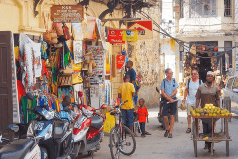 Zanzíbar: excursión de un día combinada con almuerzo por la ciudad de Stone Town