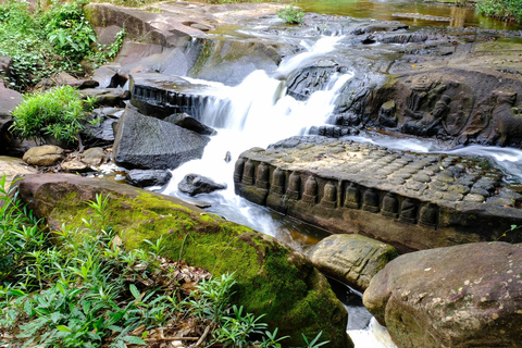 Tour del santuario degli elefanti e del tempio di Banteay Srey in Cambogia