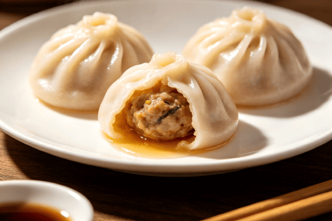 Shanghai: Xiaolongbao Making & Culinary Experience Package B1: Xiaolongbao + Kung Pao Chicken（Groups of 3+）