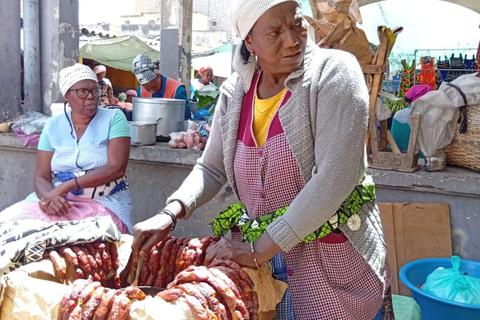 From Praia: Assomada Market, the Kapok Tree, and Local Pottery From Praia: Assomada Market, Kapokier, and Local Pottery