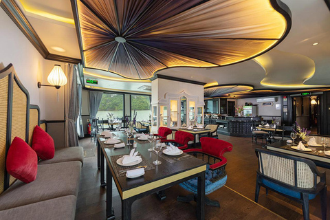 De Hanói: Cruzeiro de luxo de 3 dias na Baía de Ha Long e na Ilha de Cat Ba