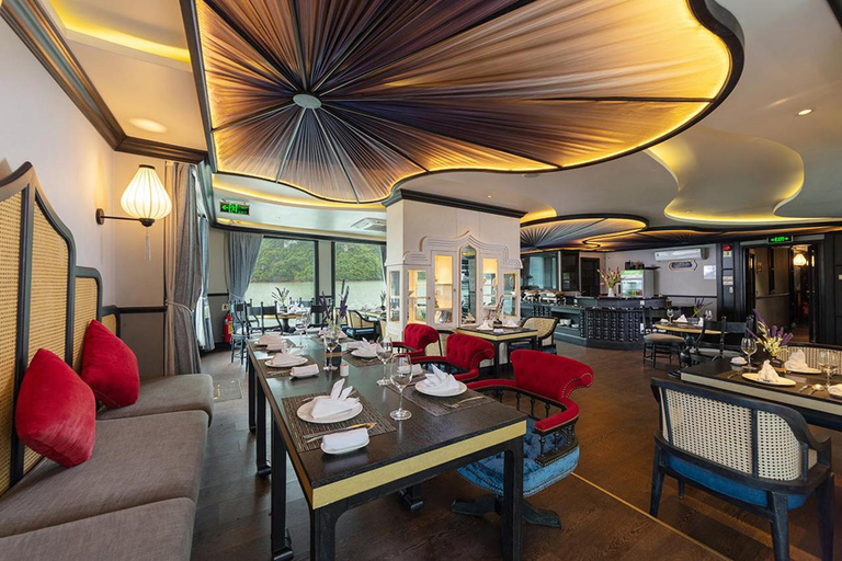 De Hanói: Cruzeiro de luxo de 3 dias na Baía de Ha Long e na Ilha de Cat Ba