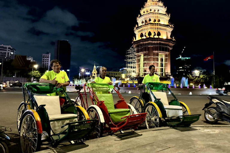 Phnom Penh Evening Cyclo Tour