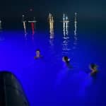 Palermo: festa in barca a Mondello di notte con drink e snack