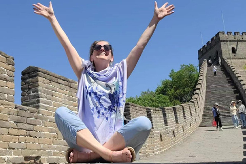 Beijing Mutianyu Great Wall&ForbiddenCity All Inclusive Tour Professional guide tour pick up from city