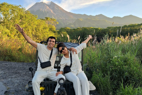 Yogyakarta : Jeep Merapi &amp; Selo Griyo Rizières en terrasses javanaises