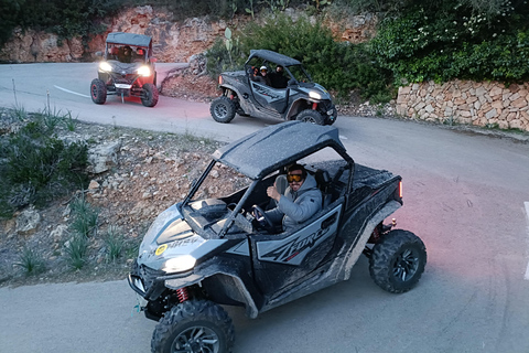 Mallorca: Berg Buggy Avontuur met Geheime Baaien Tour2 Stoelen Buggy Zuid Route met Off-Roading