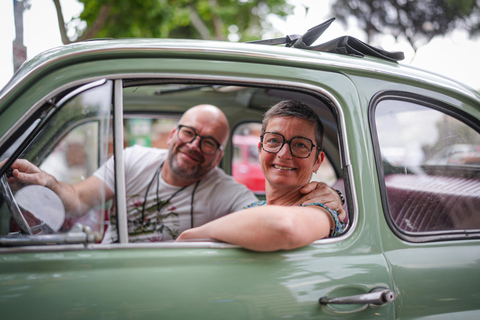 Rome : Visite guidée de la Fiat 500 avec photographeVisite privée