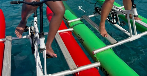 Curacao: WaterBike Adventure & Turtle Spotting + Free Photos