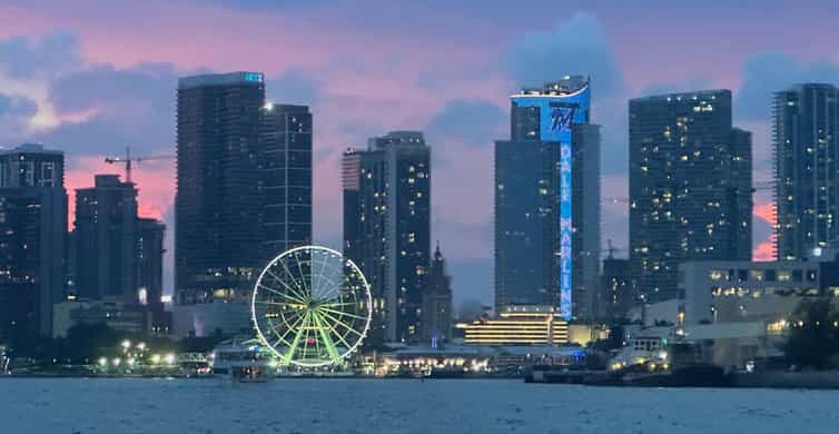 Miami Evening Boat Past Millionaire Homes on Water Taxi photo 4