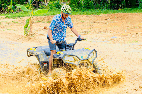 Phuket : Åk ATV-äventyr, zipline och utsiktspunkt panoramautsikt