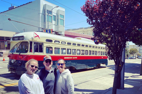 Halve dag tour San Francisco per kabelbaan en te voet