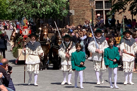 Bruges Guided Day Tour from Paris with Holy Blood Procession