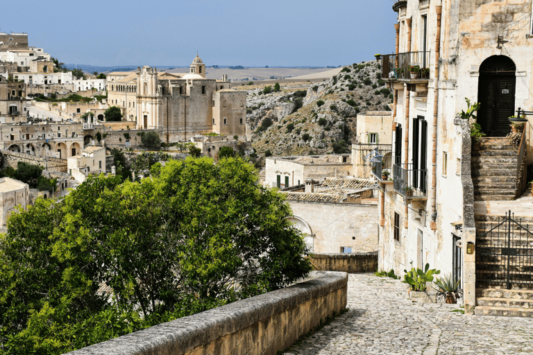 From Bari: Excursion to Matera by Bus Matera Tour: DEPARTURE at 12:40 PM with Guides