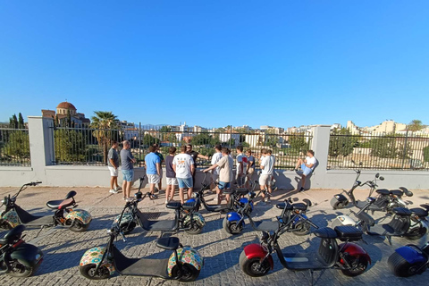 Athens: Guided E-Scooter Tour in Acropolis Area