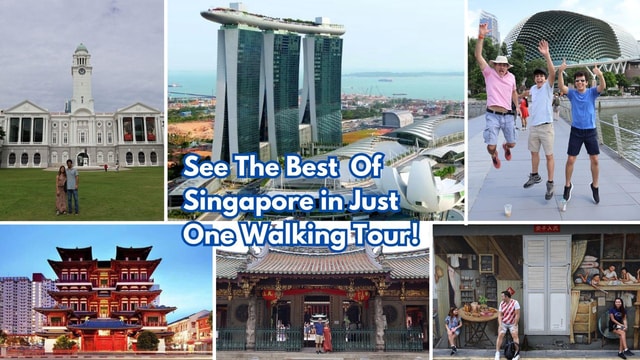 Singapore: Chinatown, Civic District, Marina Bay Walk Tour
