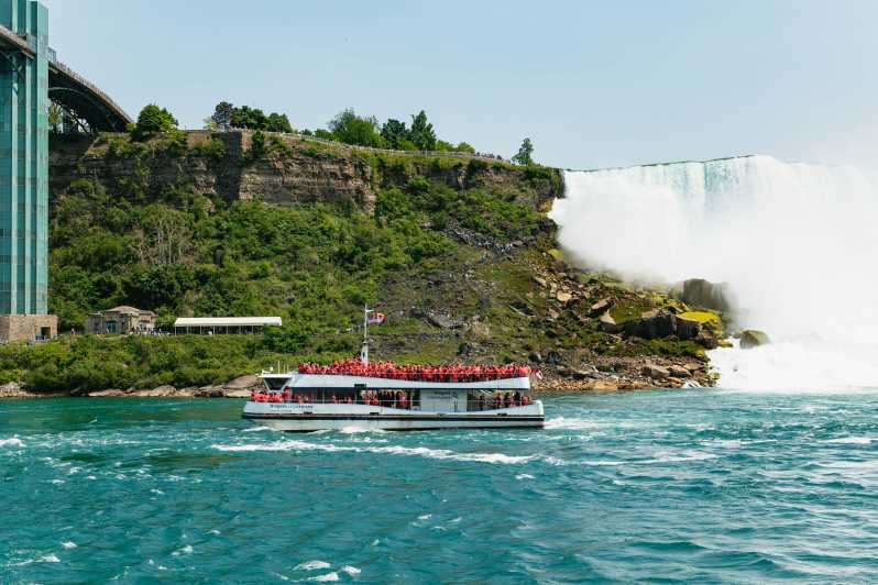 Toronto: Niagara Falls-dagstur med valgfri cruise og lunsj