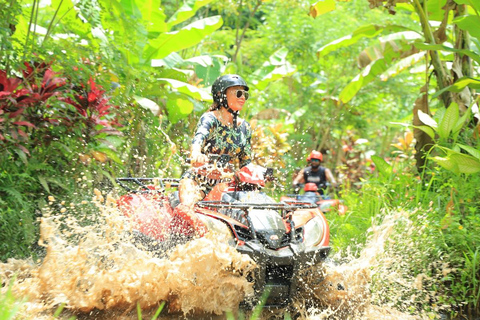 Bali: ATV Quad Bike Adventure with Waterfall & Lunch Single Ride ATV Quad Bike Adventure