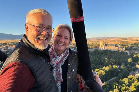 Balloon flights in the Madrid area