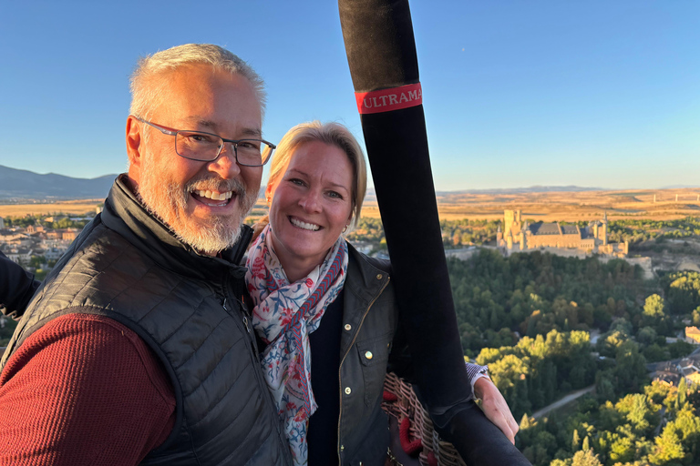 Balloon flights in the Madrid area