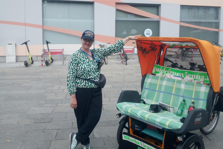 3 heures de visite de Vienne en RAXI (pousse-pousse électrique)