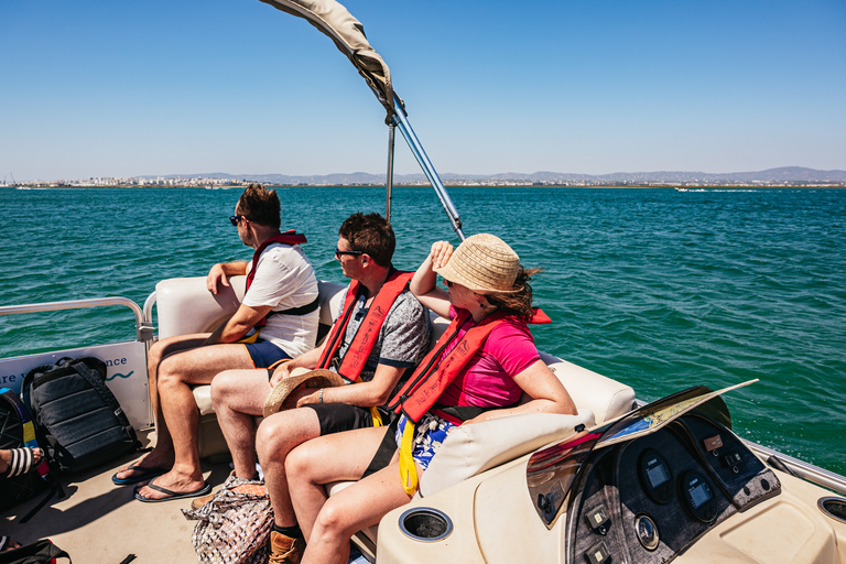 Ilha Deserta und Farol: Katamarantour ab Faro