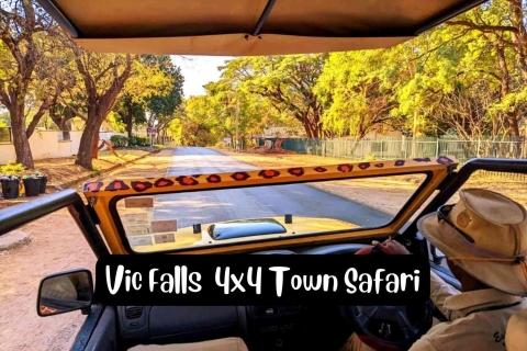 Victoria Falls: 4x4 Victoria Falls City Safari 45 min 4x4 Victoria Falls City Safari