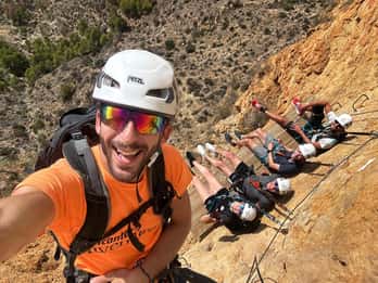 Via Ferrata Redovan, Sezione Sportiva k2-k4