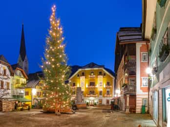 Specjalna prywatna wycieczka bożonarodzeniowa po Hallstatt