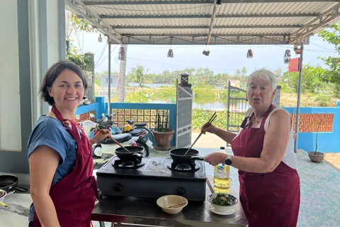 Hoi An: Cooking Class, Market Trip and Planting Vegetables