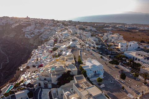 Vanuit Fira: Santorini Hoogtepunten Minibus Tour met Oia Zonsondergang