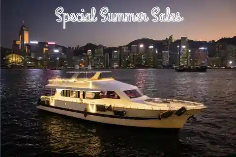 Hong Kong: Crucero nocturno por el puerto Victoria con bebidas