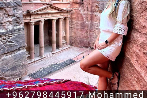 2-Day Petra, Dead Sea, Pink Lake & Indiana Jones Road Trip